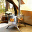 31cm x 40cm Oval Stainless Steel Fire Pit Stand