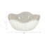 Joss & Main Set Of 2 Wavy Edged Polyresin Bowls In Classic White