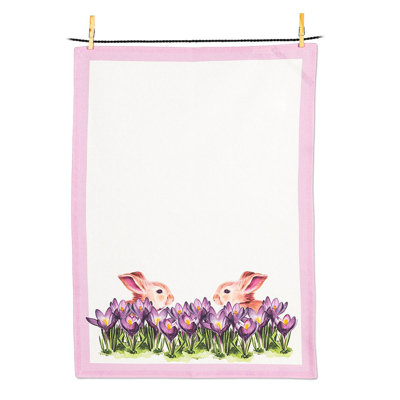 Torchon Bunny & Crocus