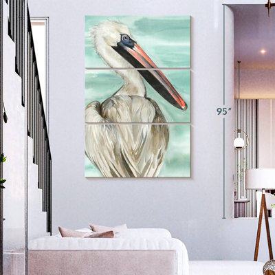 Brampt Turquoise Pelican I