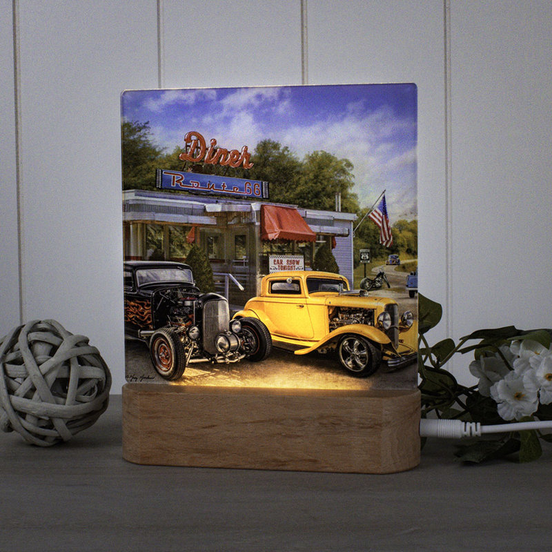 Hot Rod Diner Night Light