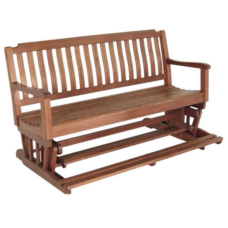 Banc oscillant en teck