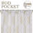 Scotia 100% Polyester Light Filtering - Room Darkening Curtain Pair-1024387619-1024387631
