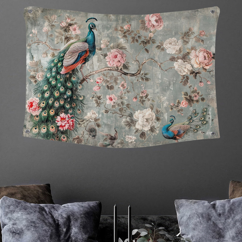Tapisserie en microfibre, H 88 po x l 104 po