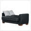 Causeuse convertible rembourrée avec rangement-13270413