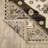 Tenneille Old World Medallions Brown/ Grey Wool Blend Area Rug-500608963