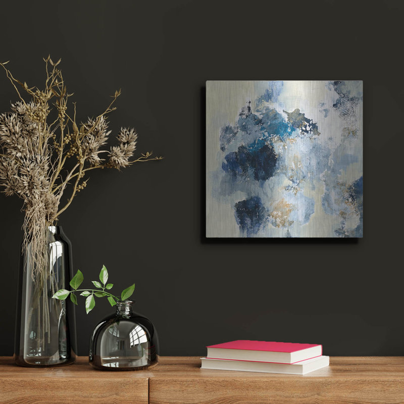 "Indigo Monorph" par Silvia Vassileva, H 12 po x l 12 po