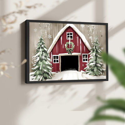 Chirstmas Art-DCCLXXVII -Framed Print - Restickable