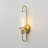 Ribbed Glass Wall Sconce