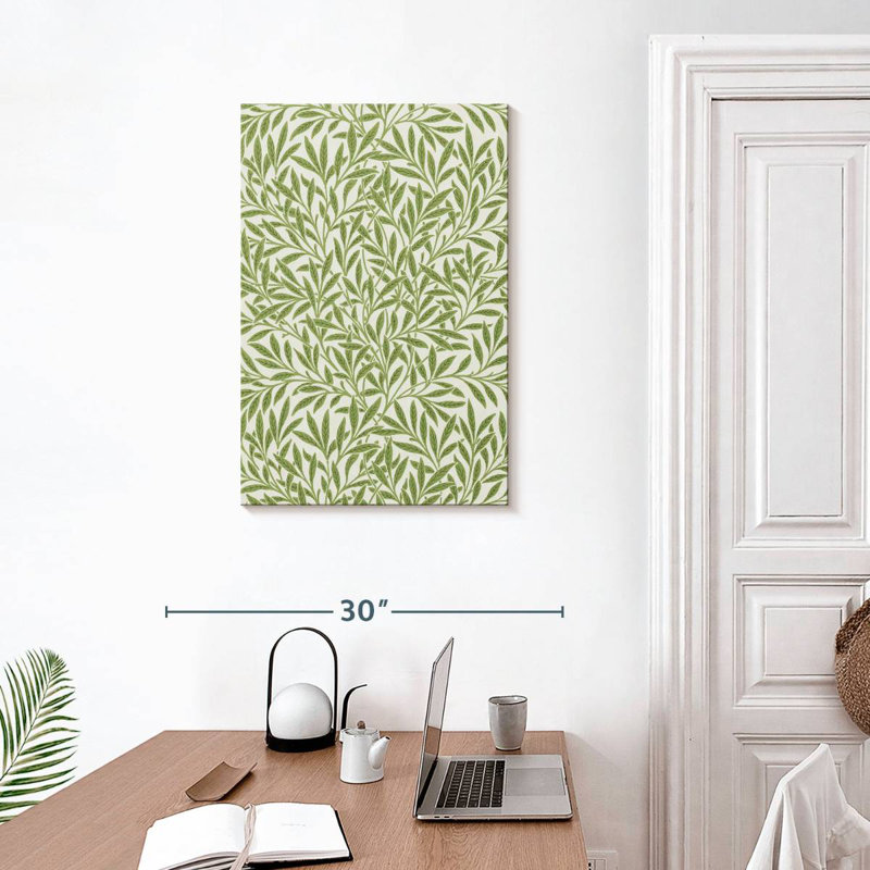 Kerner Willow Pattern, 30" H x 20" W