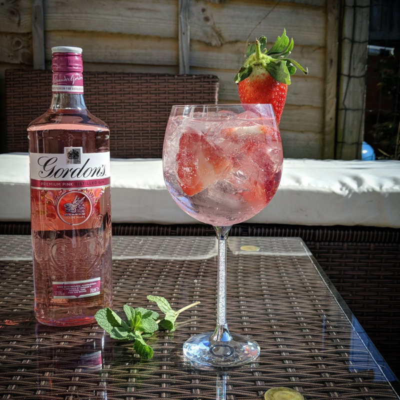 570ml Handmade Crystal Gin Balloon Glass Set