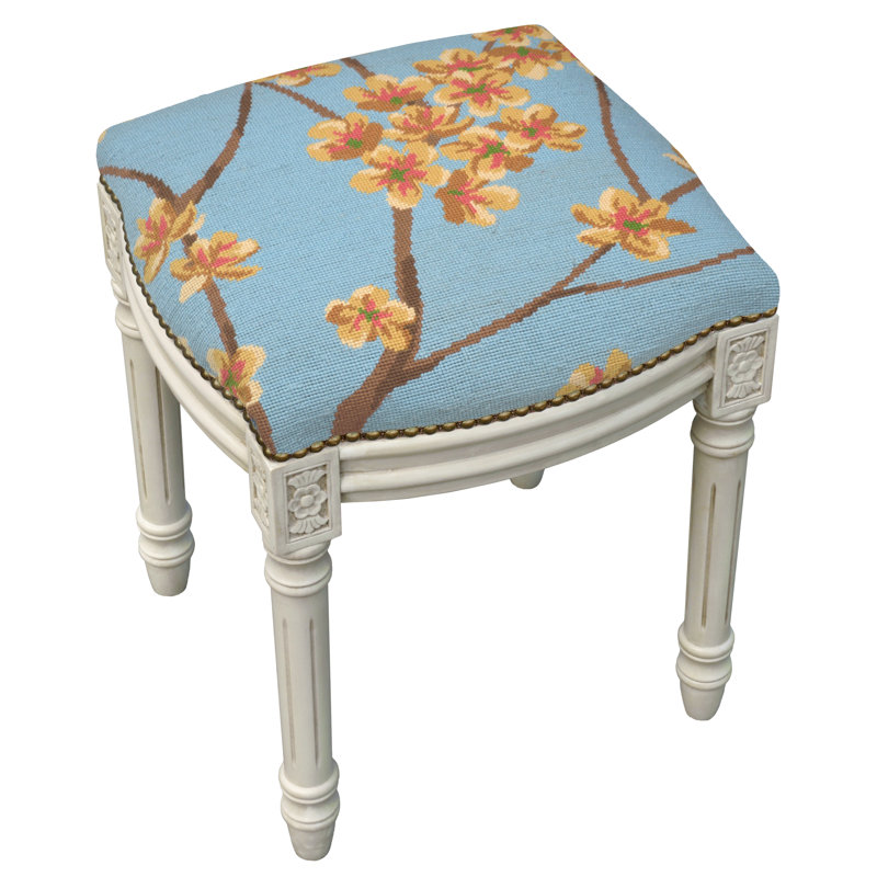 Solid Wood Accent Stool