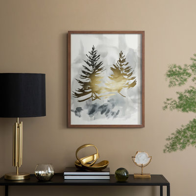 Reproduction encadrée - bois massif