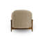 Fauteuil d'appoint en chenille recyclé Piedmont Olive-115250808