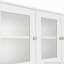 Bureau d'ordinateur avec porte vitrée et bureau rotatif à 90 degrés-373604960