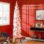 Arbre de Noël 8 pi avec 818 pointes de branches réalistes et support en plastique