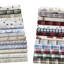 100% flanelle de coton brun clair Tissu écossais 4 pièces pour un drap-housse pour matelas de 12 po et velours doux 14 po-124957815
