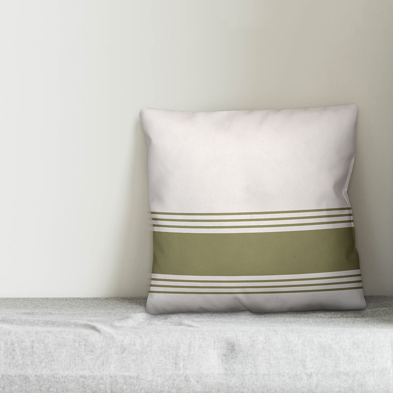 Striped Throw Pillow