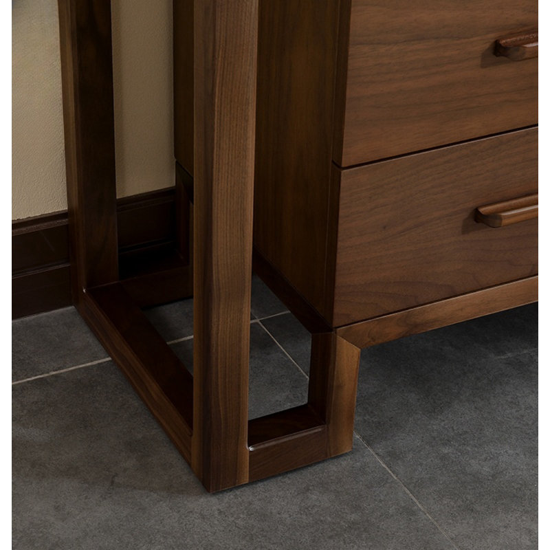 Armoire décorative en bois massif New China