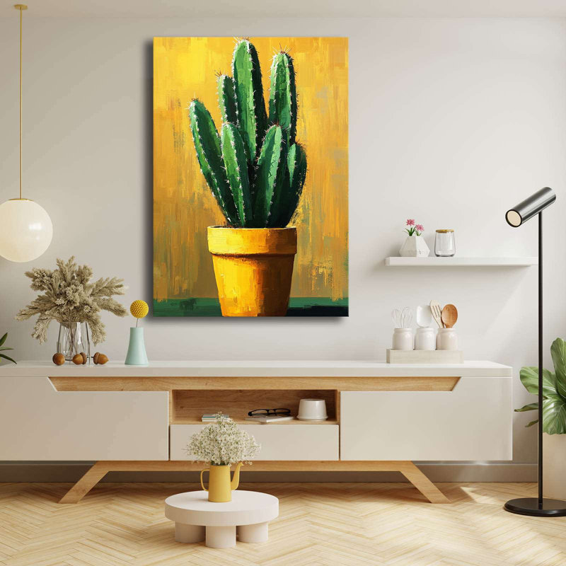 Cactus doré, H 39,4 po x l 27,6 po