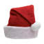 Accessoire de costume de père Noël adulte rouge et blanc en peluche - petit