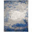 Tapis abstrait bleu / gris Haseltine-17988644