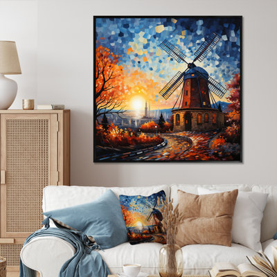 " Mill Wind Windmill Dreamscape "