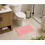 Tapis de toilette rectangulaire antidérapant à chevrons
