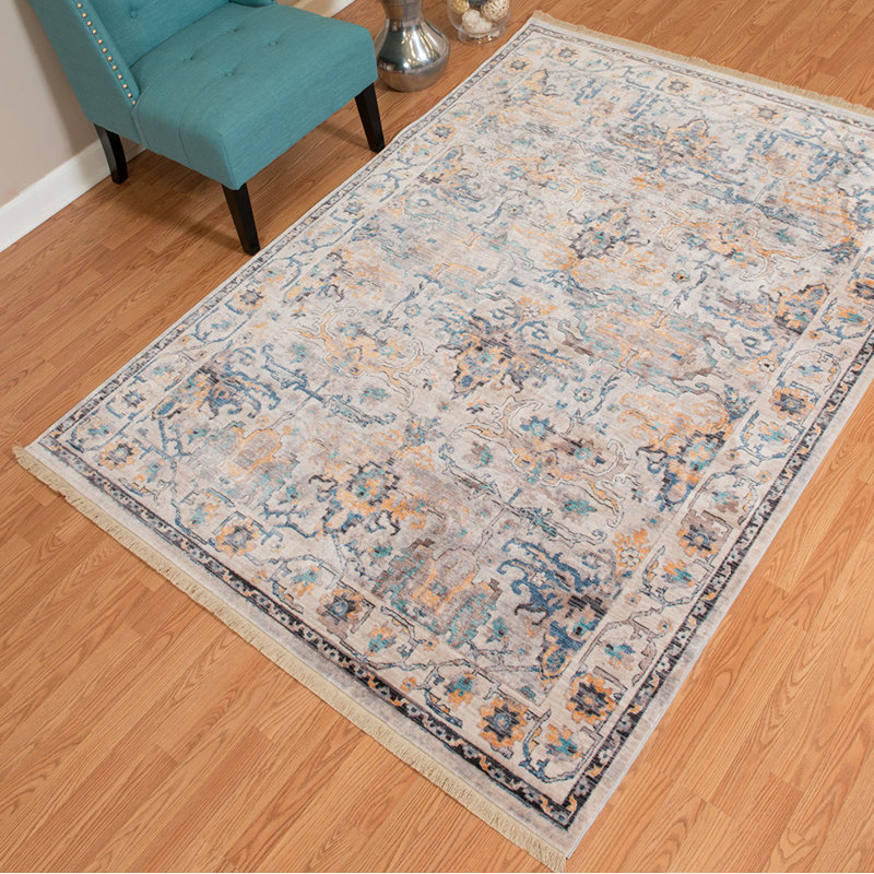Efaz Oriental Indoor Rug, Rectangle 2'7" x 4'3"