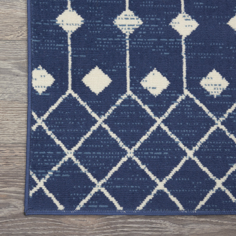 Tapis bohémien Bo Bo, Rectangle 7 pi 10 po x 9 pi 10 po
