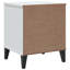 Anjuan 40cm W Plastic Bedside Table-1914304437