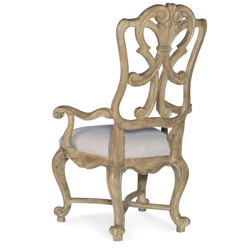 Castella Wood Back Arm Chair