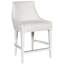 Cove Upholstered Stool with Solid Wood Frame-912985574