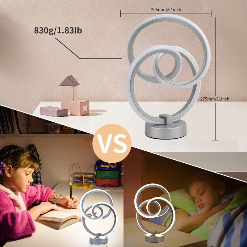 Desk Lamp, Silver