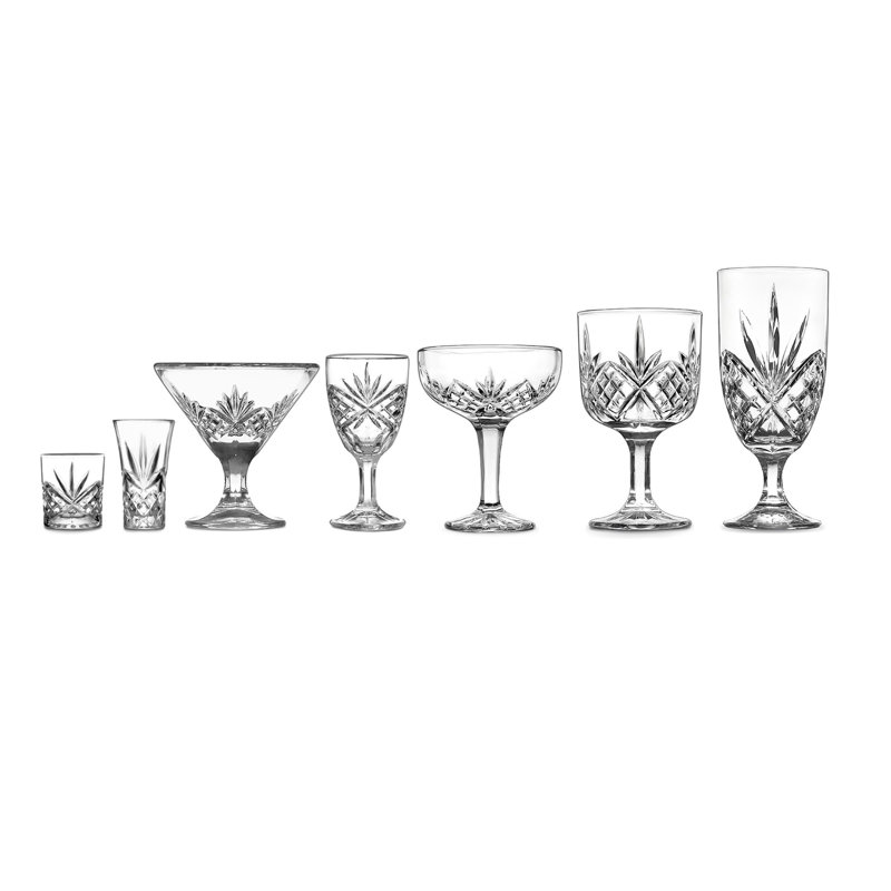 Dublin Crystal Flute Glass 6oz