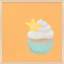 Starfruit Cupcake Painting by Katy Montica-728225093-728225096