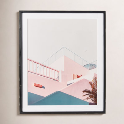 Wood Framed Architecture Photograph
