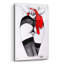 «Red Taboo» par Loui Jover, art mural en verre acrylique-916464877