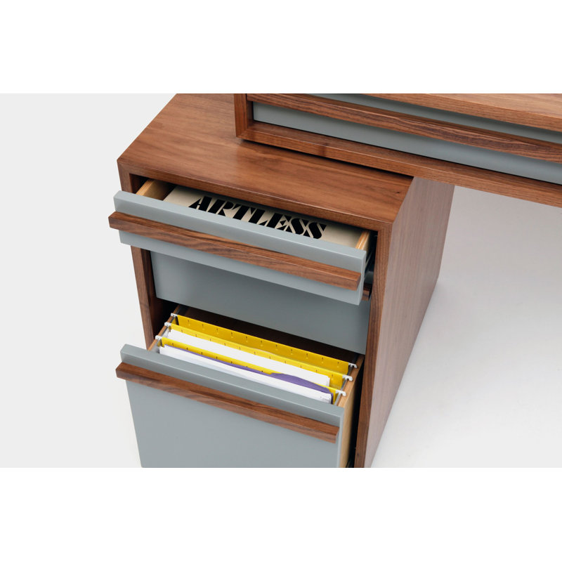 Executive Desk, Battleship Gray