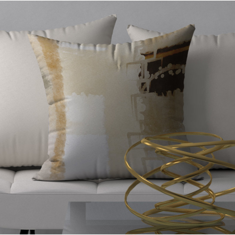 Reversible Throw Pillow, 20" x 20"