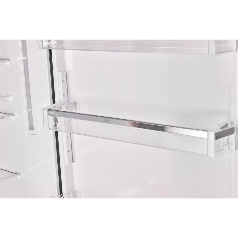 Réfrigérateur à congélateur inférieur sans givre 28 po Classic Retro 28,7 pi³ en été, Energy Star, Noir