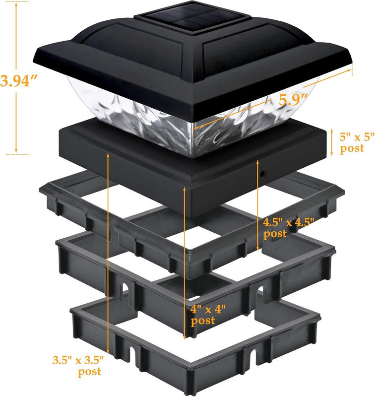 Lamp Post (Full), Black