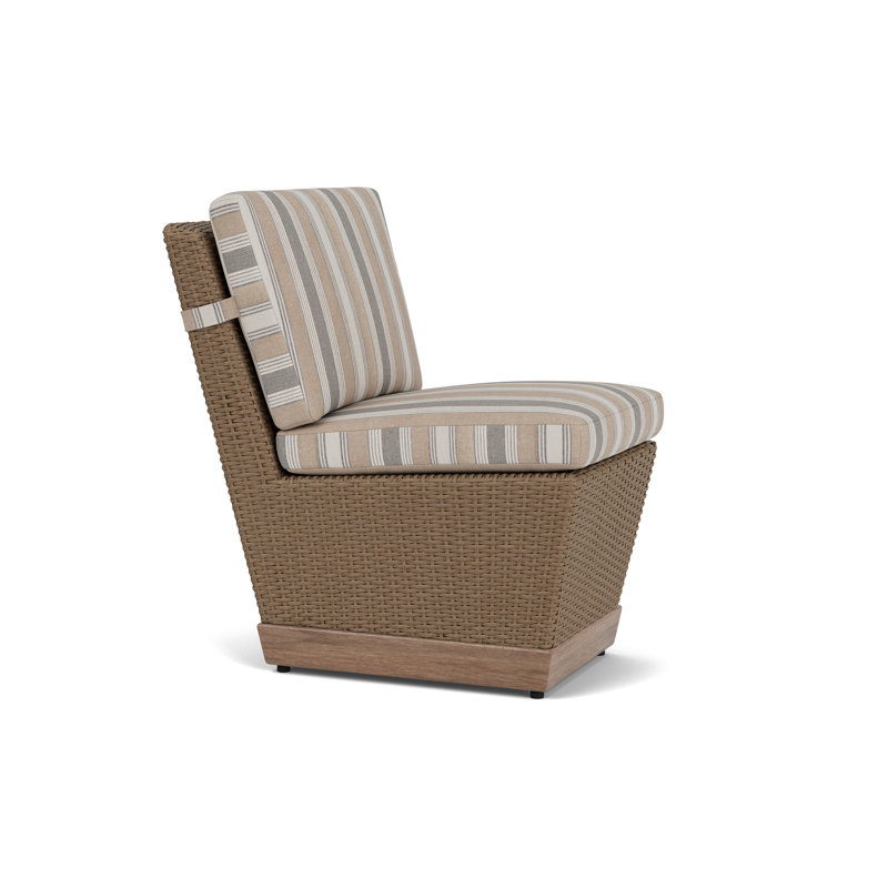 Charisma Outdoor Dining Side Chair, Purveyor Pewter