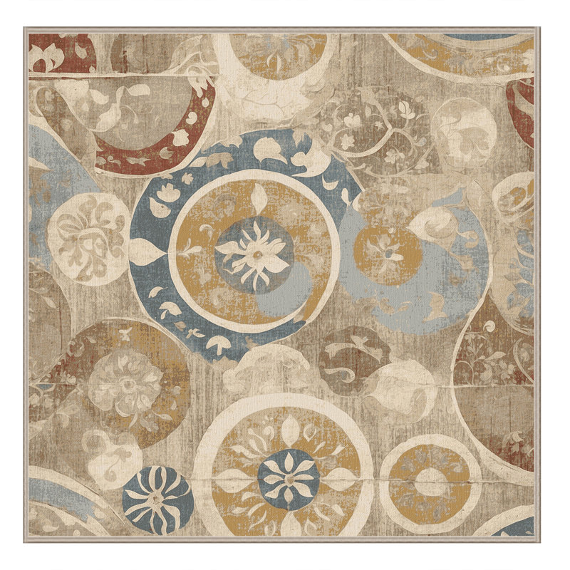Sleek Spin Rug, Square 4'