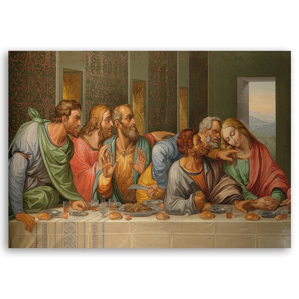 Leinwandbild The Last Supper von Leonardo Da Vinci