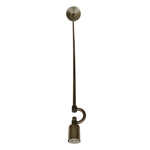 Cloth & Wire Antique Brass Pendant Light Fixture for 1 Light with Fabric Cord for Home Lightning