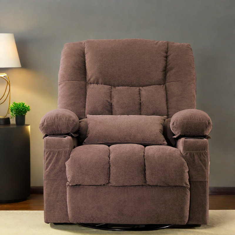 Fauteuils inclinables et pivotants ergonomiques, cadre moderne en métal pour la maison