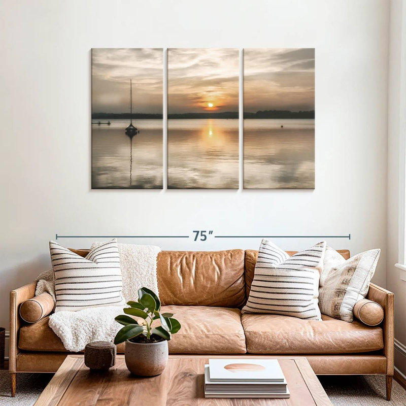 Coucher de soleil doux Alvord, H 36 po x l 57 po