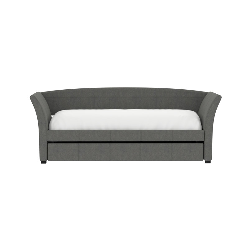 Sliffe Upholstered Daybed, Gray