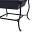 Ashita Square Steel Wood Burning Fire Pit